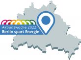 Logo der Aktionswoche 2022: Berlin spart Enrgie