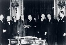 Unterzeichnung des Vertrages zur Montanunion (1951)